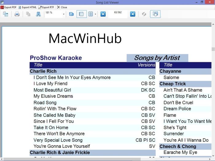 Karaosoft Song List Generator License Key