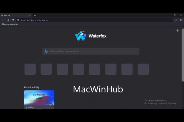 Waterfox Full Activated