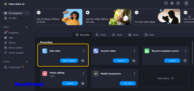 Movavi Video Suite Free Download