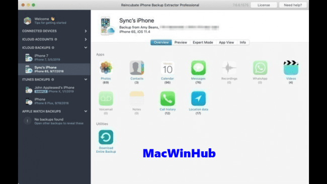 iPhone Backup Extractor Free